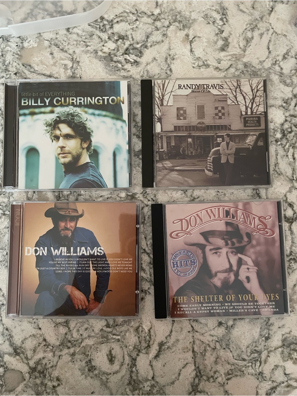 Country music CD collection